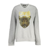 Cavalli Class Grigio Polyester Women Sweatshirt