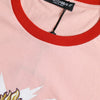 Dolce & Gabbana Pink Graphic Print Cotton Crew Neck T-shirt