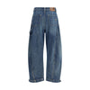 PINKO Blue Cotton Jeans Denim