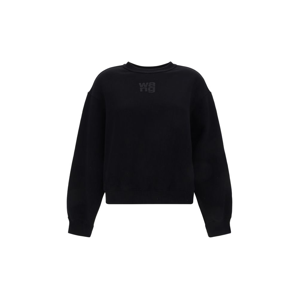 Alexander Wang Black Cotton Sweatshirt