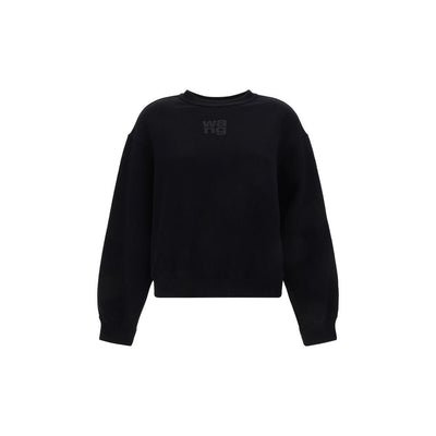 Alexander Wang Black Cotton Sweatshirt