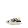 Burberry Beige Rubber Athletic Sneakers