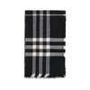Burberry Black Wool Scarf