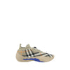 Burberry Brown Rubber Athletic Sneakers