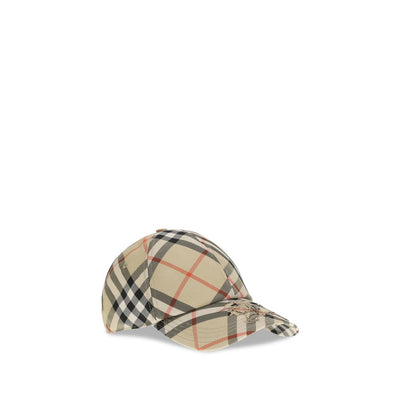 Burberry Beige Polyester Cap (Baseball Hat)