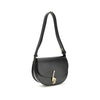 Burberry Black Calf Leather Bos Taurus Shoulder Bag