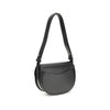 Burberry Black Calf Leather Bos Taurus Shoulder Bag