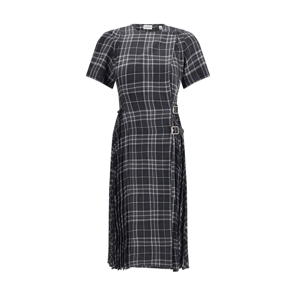 Burberry graues Polyester-Freizeitkleid