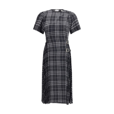 Burberry graues Polyester-Freizeitkleid