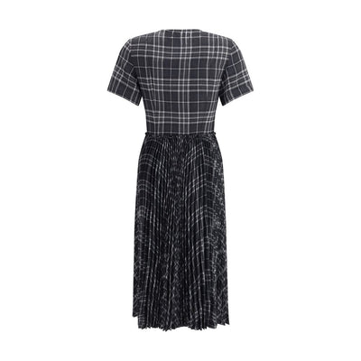 Burberry graues Polyester-Freizeitkleid