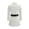Balenciaga White Cotton Casual Dress