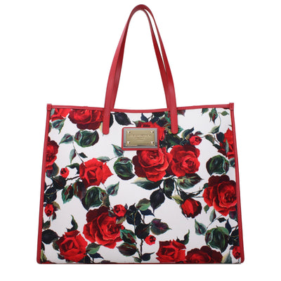 Dolce & Gabbana Red Fabric Shoulder Bag