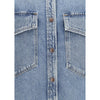 Agolde Blue Denim Shirt