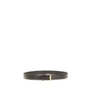 Givenchy Brown Calf Leather Bos Taurus Regular Belt