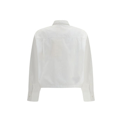 Marni White Cotton Shortsleeve Shirt