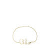 Chloé Gold Brass Thin Belt