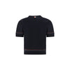 Thom Browne Black Cotton T-Shirt