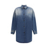 Prada Blue Cotton Denim Jacket