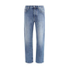 Jacob Cohen Blue Cotton Relaxed Fit Jeans