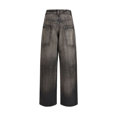 Maison Mihara Yasuhiro Black Cotton Jeans Denim