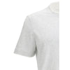 Brunello Cucinelli Gray Cotton T-Shirt