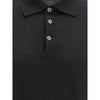 Brunello Cucinelli Black Cashmere Dress Shirt