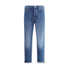 Brunello Cucinelli Blue Cotton Straight-Leg Jeans