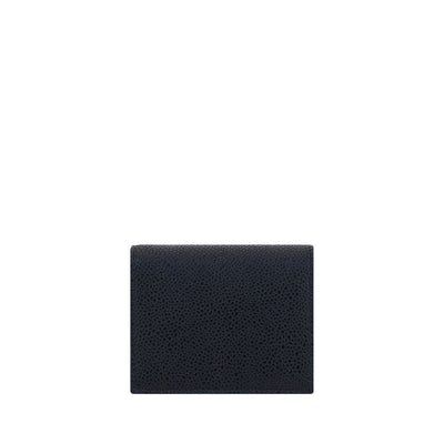 Thom Browne Black Calf Leather Bos Taurus Wallet