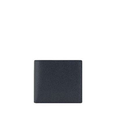 Thom Browne Blue Calf Leather Bos Taurus Wallet
