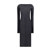 Miu Miu Black Cotton Casual Dress
