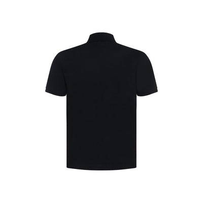 Thom Browne Polohemd aus blauer Baumwolle