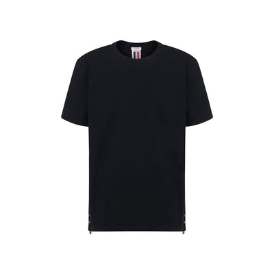 Thom Browne blaues Baumwoll-T-Shirt