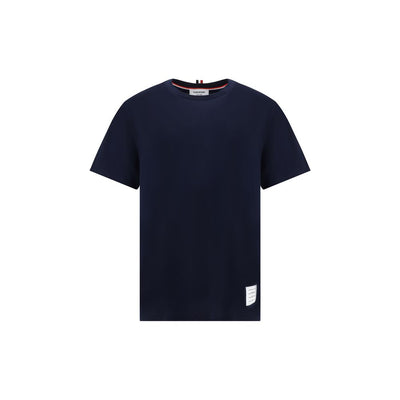 Thom Browne blaues Baumwoll-T-Shirt