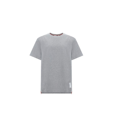 Graues Baumwoll-T-Shirt von Thom Browne