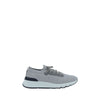 Brunello Cucinelli Gray Rubber Low Top Sneakers