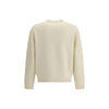 Maison Kitsuné Cream Wool Sweatshirt