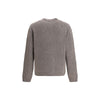 Maison Kitsuné Gray Wool Sweatshirt