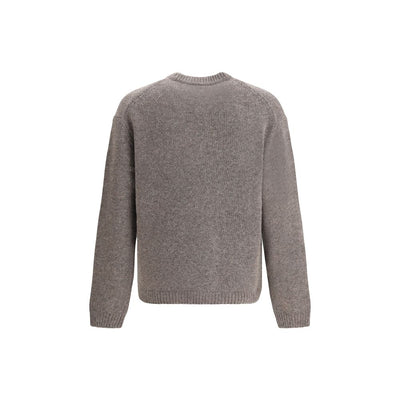 Maison Kitsuné Gray Wool Sweatshirt