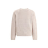 Maison Kitsuné Cream Merino Wool Sweatshirt
