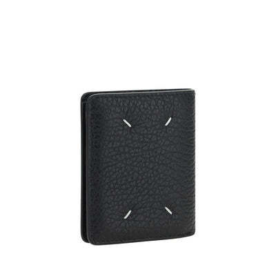 Margiela Black Calf Leather Bos Taurus Wallet