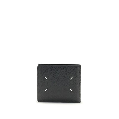 Margiela Black Calf Leather Bos Taurus Wallet