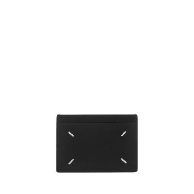 Margiela Black Calf Leather Bos Taurus Wallet