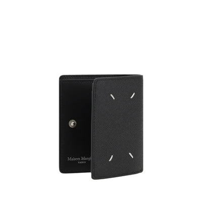 Margiela Black Calf Leather Bos Taurus Wallet