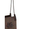 Etro Brown Fabric Shoulder Bag