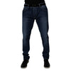 Dolce & Gabbana Blue Washed Cotton Stretch SkinnyDenim Jeans