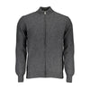 North Sails Grigio Wool Men Cardigan