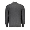 North Sails Grigio Wool Men Cardigan