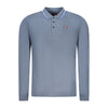 Norway 1963 Blue Cotton Men Polo Shirt