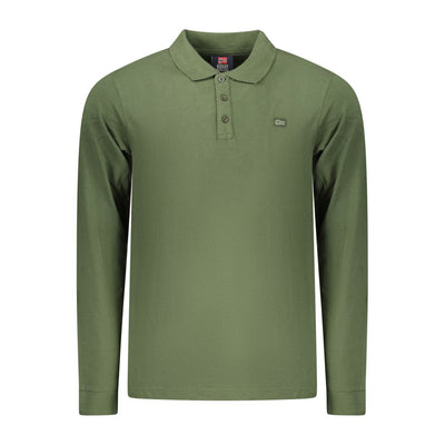 Norway 1963 Green Cotton Men Polo Shirt
