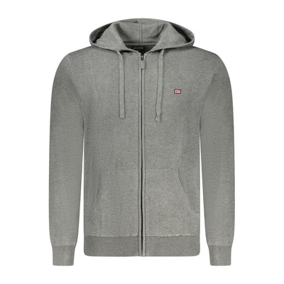 Norway 1963 Gray Polyester Men Cardigan